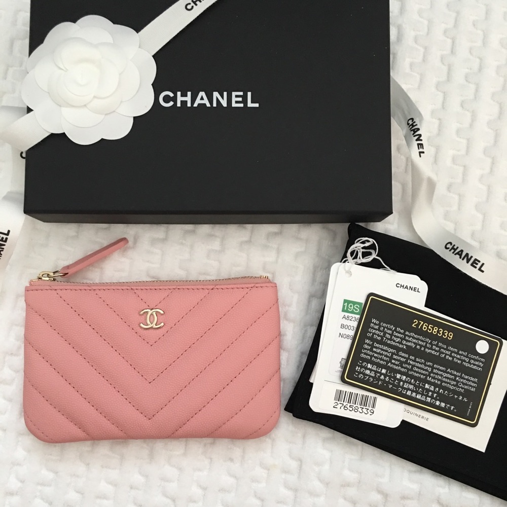 ❌SOLD❌ Brand New Chanel Mini O Case Pink Caviar